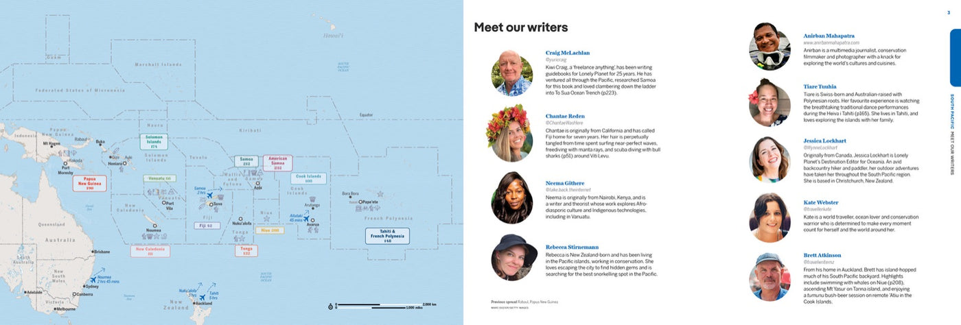 Lonely Planet Experience South Pacific inside page 2