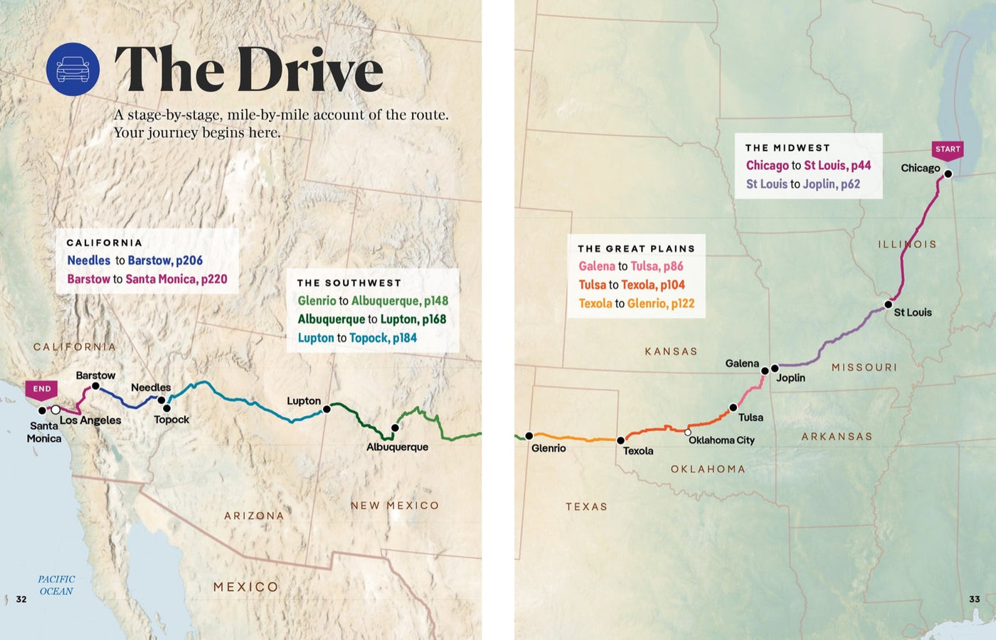 Lonely Planet Journey Route 66 inside page 8
