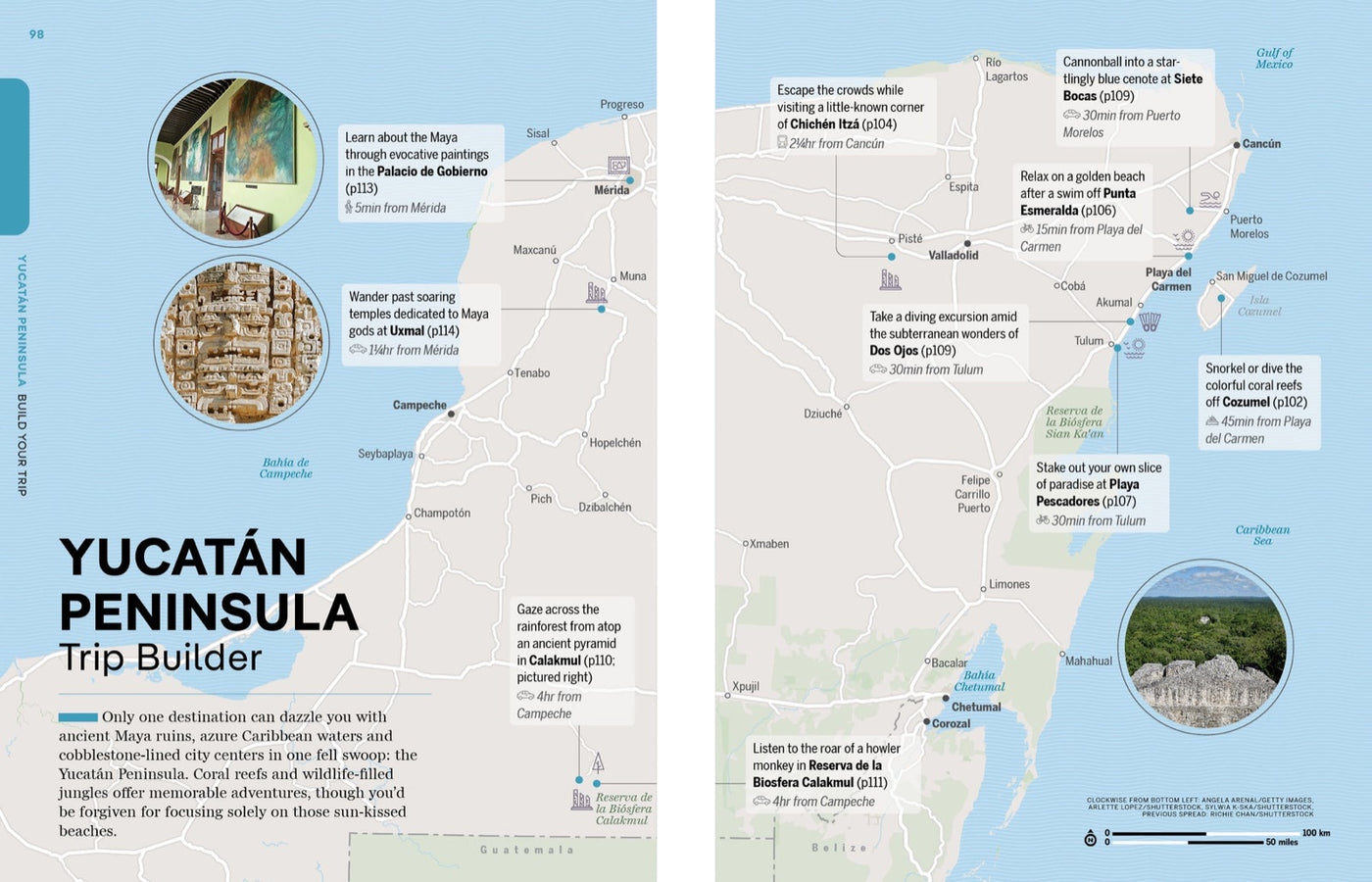 Lonely Planet Experience Mexico inside page 9