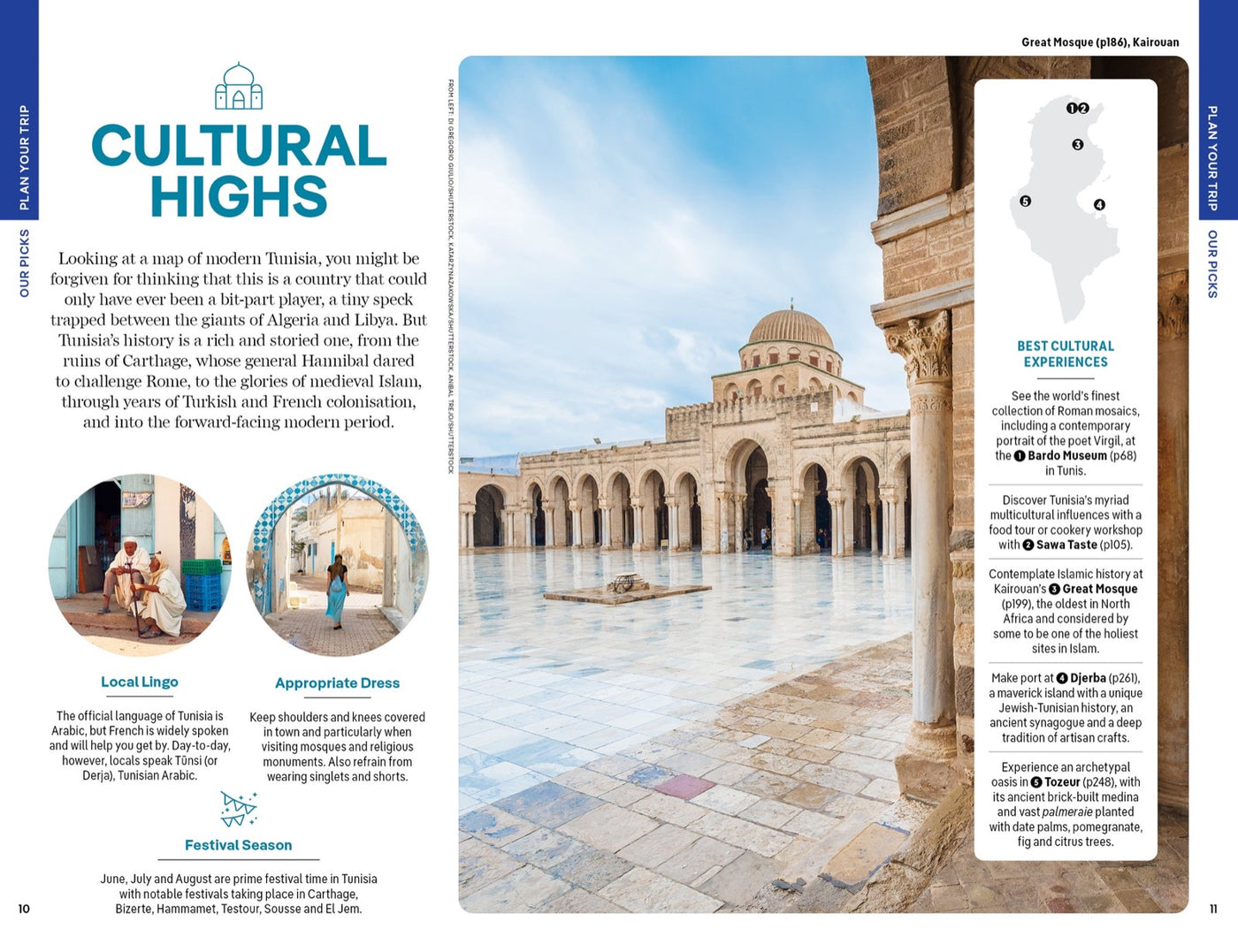 Lonely Planet Tunisia inside page 4