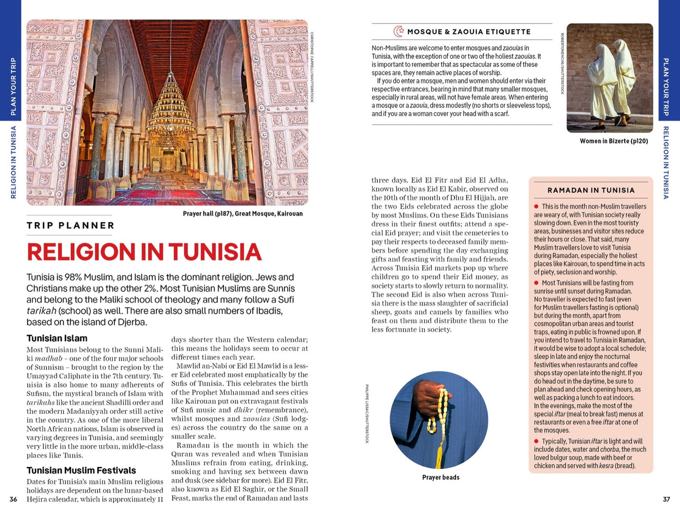 Lonely Planet Tunisia inside page 7