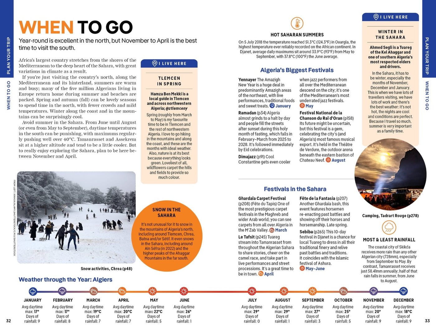 Lonely Planet Algeria inside page 6