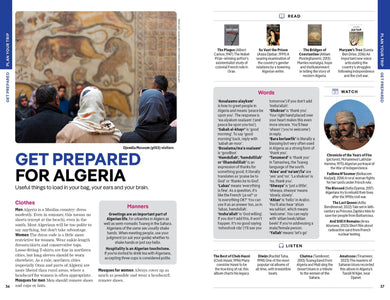 Lonely Planet Algeria inside page 8