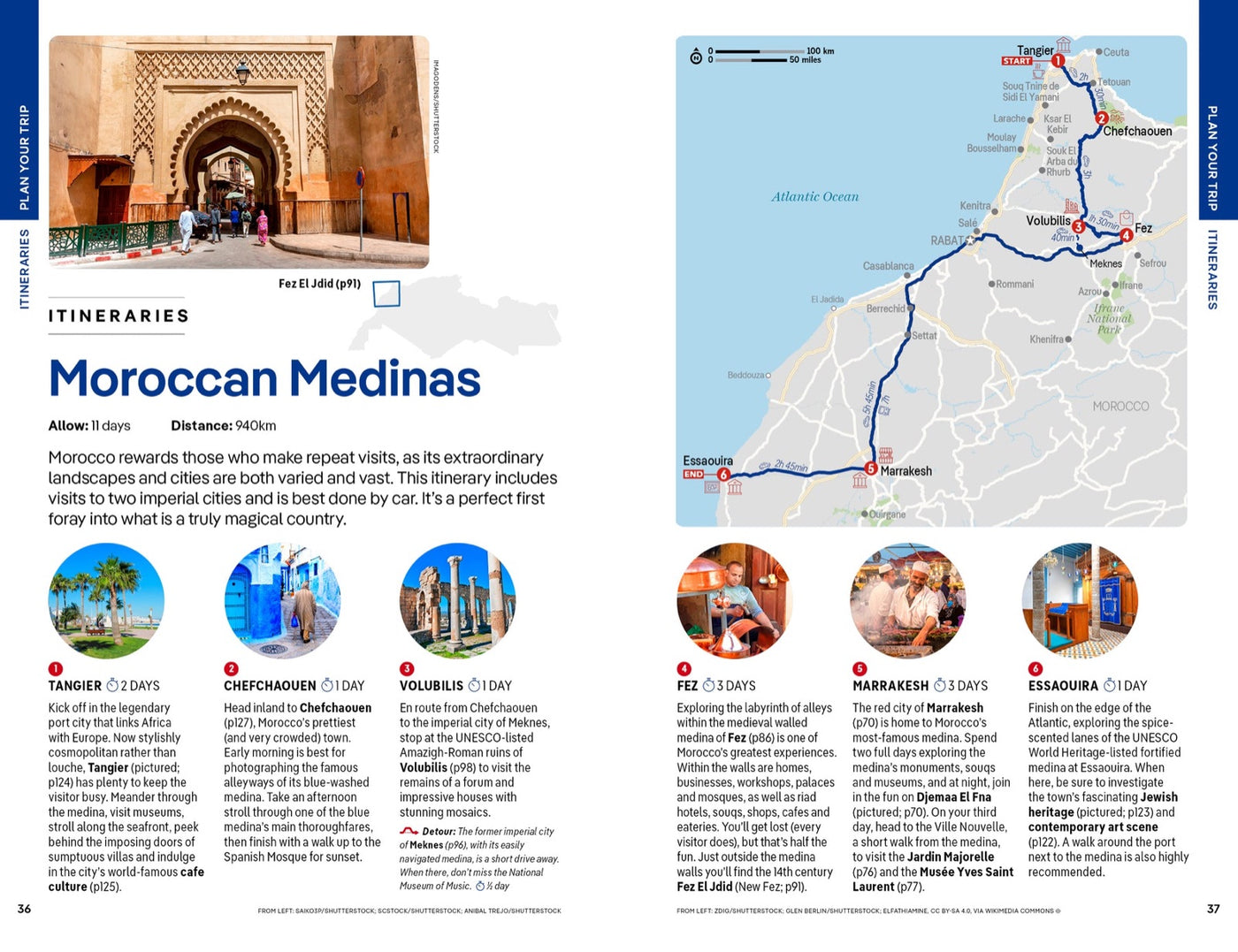 Lonely Planet North Africa inside page 6