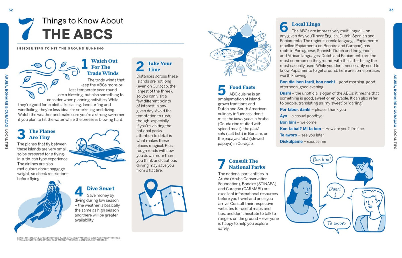 Lonely Planet Experience Aruba, Bonaire & Curacao inside page 7
