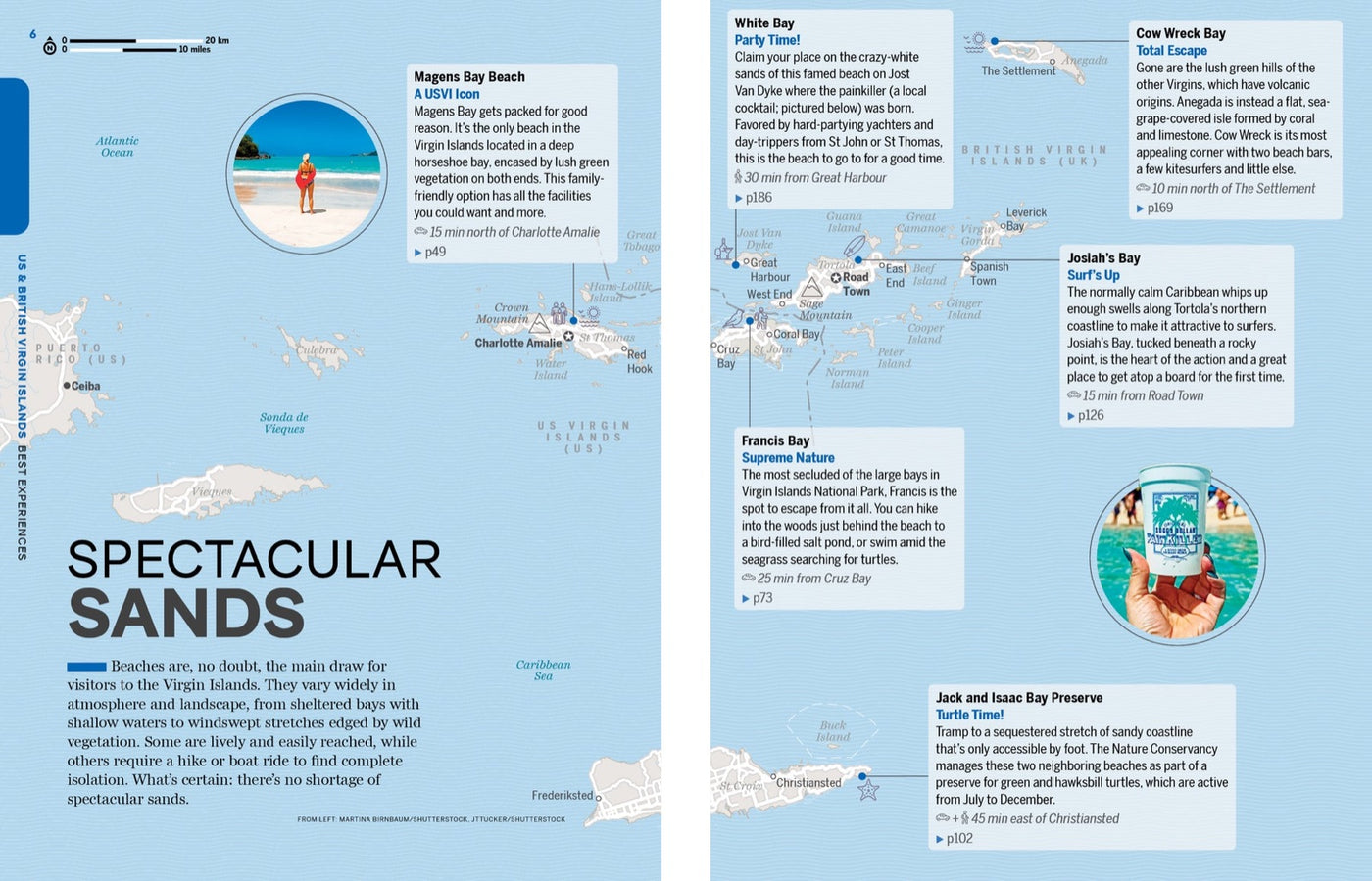 Lonely Planet Experience US & British Virgin Islands inside page 4