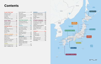 Lonely Planet Best Road Trips Japan inside page 1