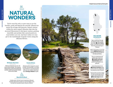 Lonely Planet Albania inside page 3