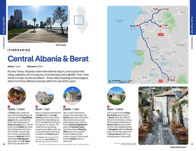 Lonely Planet Albania inside page 4