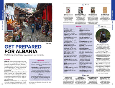 Lonely Planet Albania inside page 6