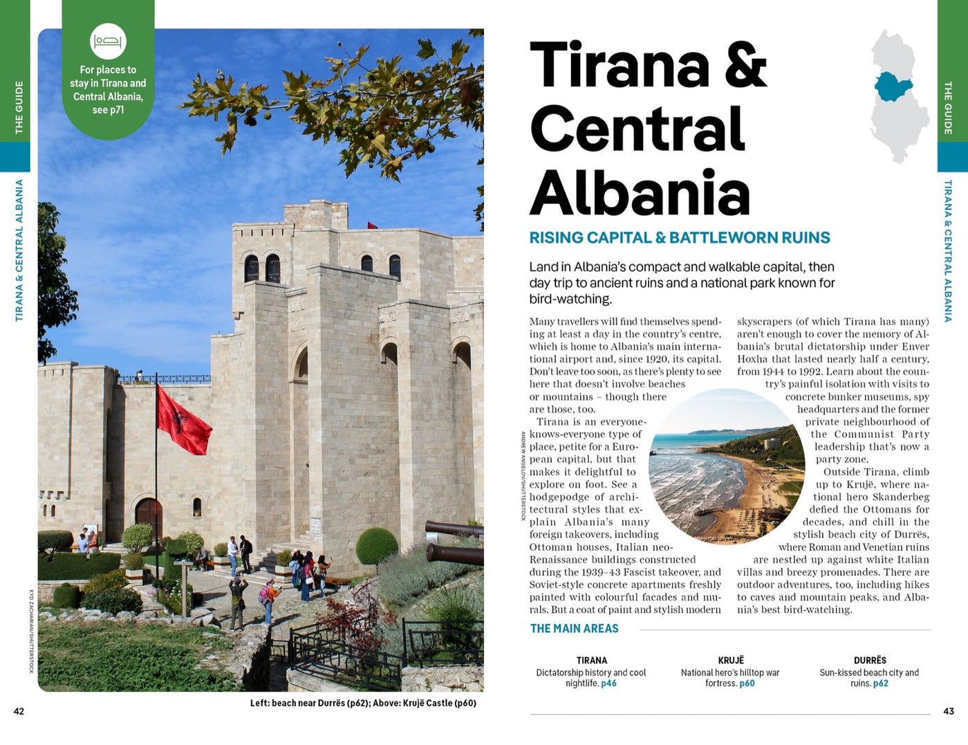 Lonely Planet Albania inside page 9