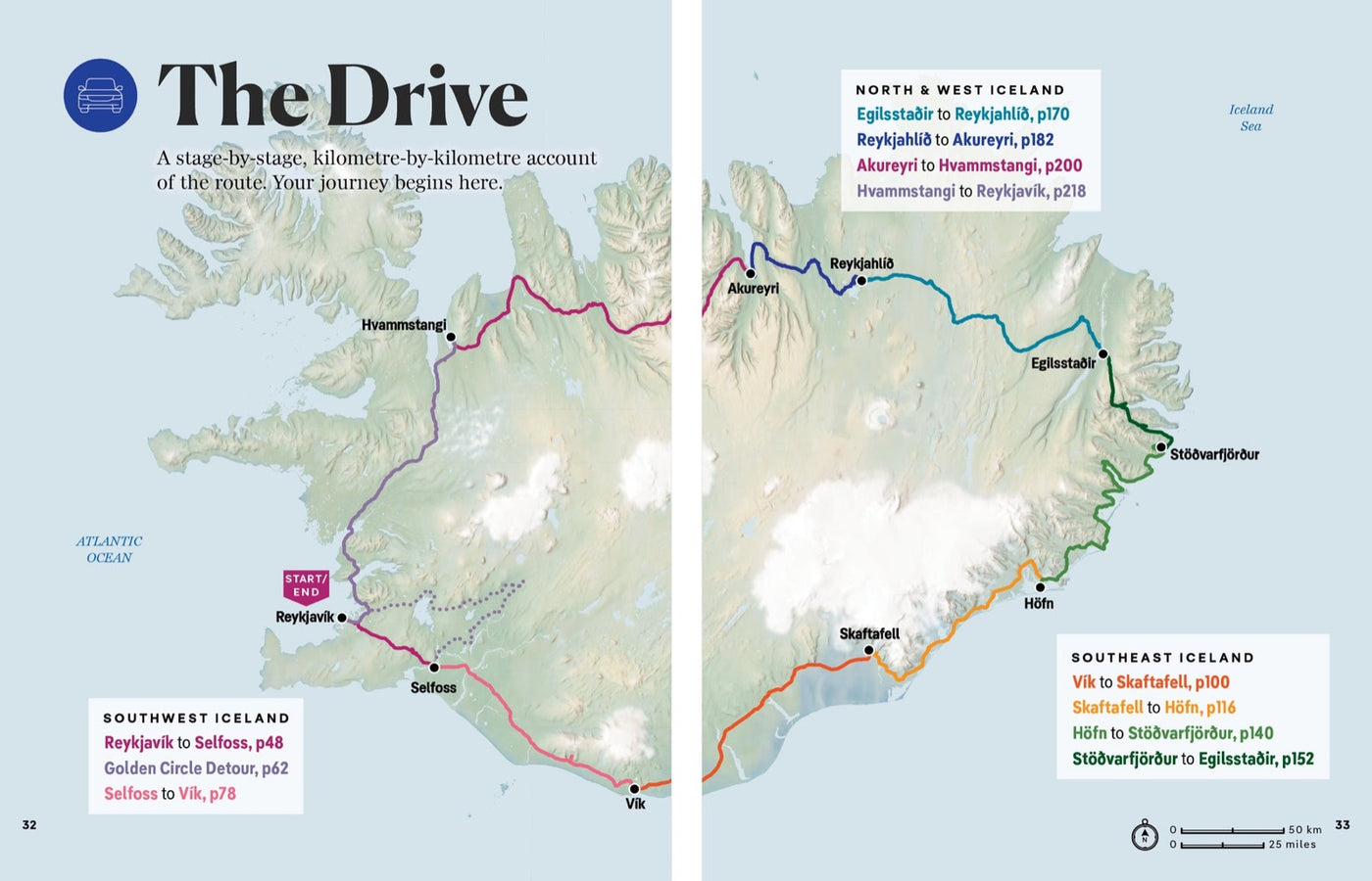 Lonely Planet Journey Iceland's Ring Road inside page 6