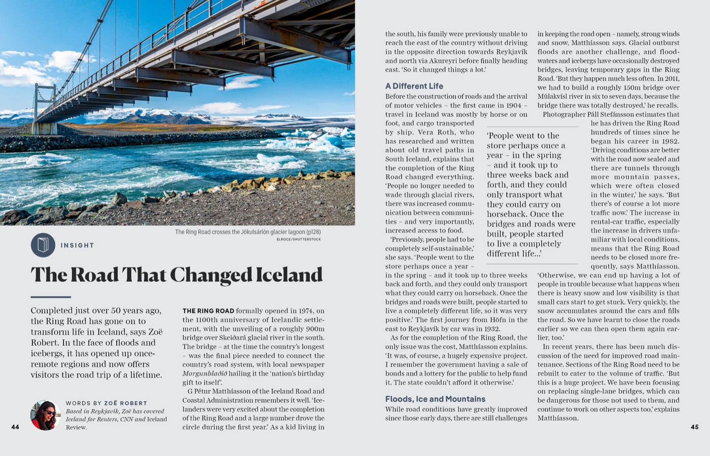 Lonely Planet Journey Iceland's Ring Road inside page 8