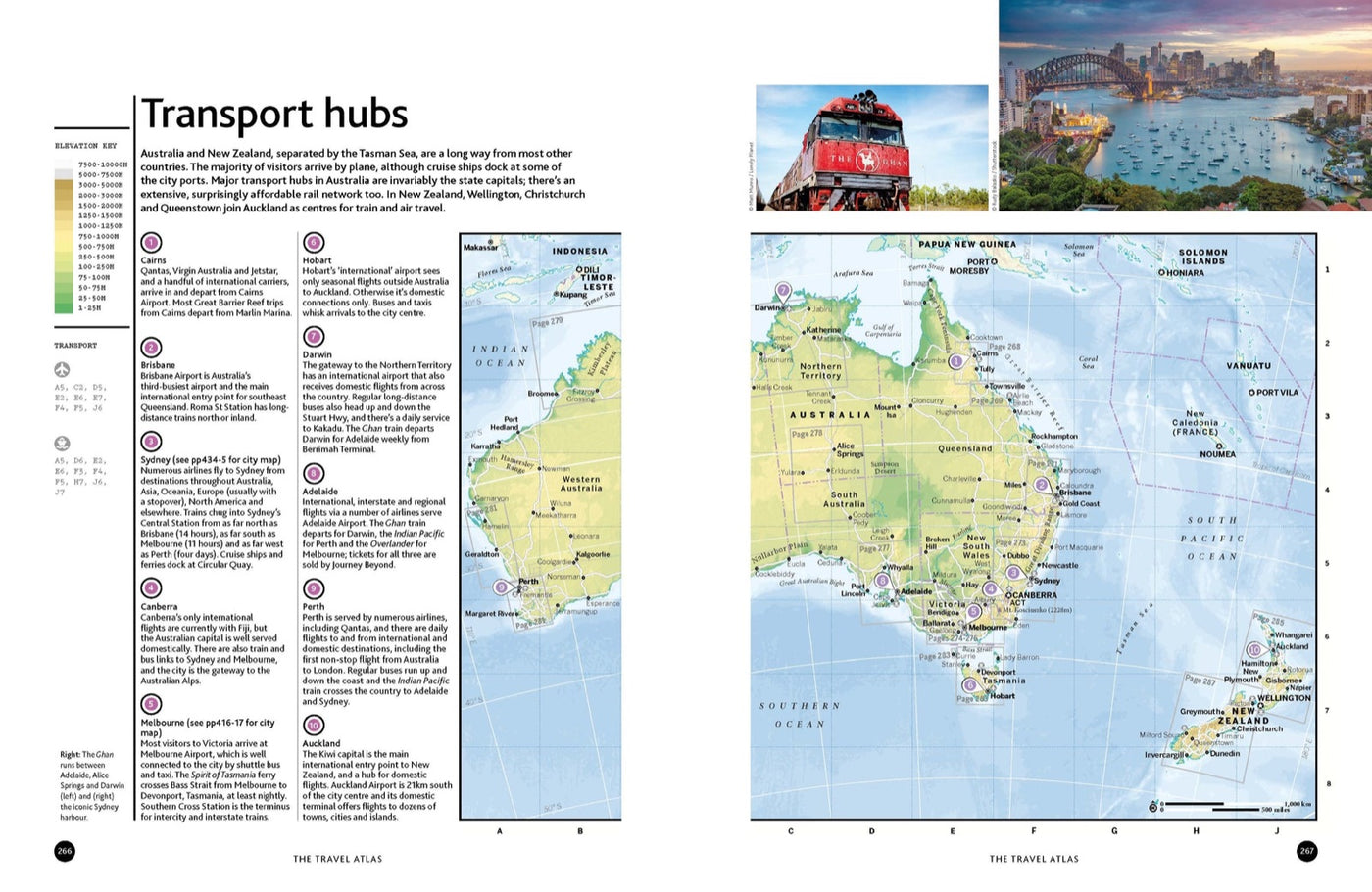 Lonely Planet The Travel Atlas inside page 9