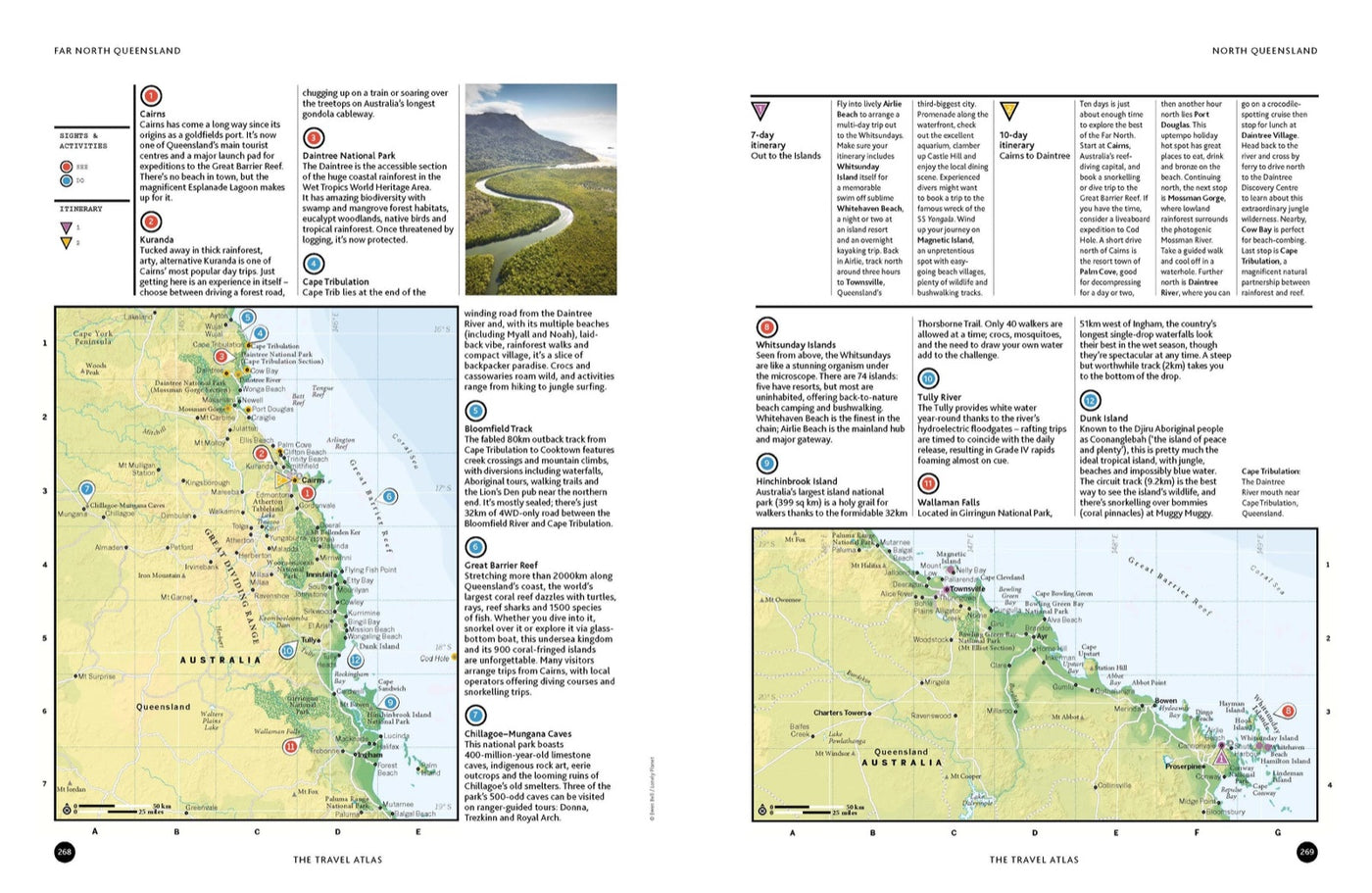 Lonely Planet The Travel Atlas inside page 10