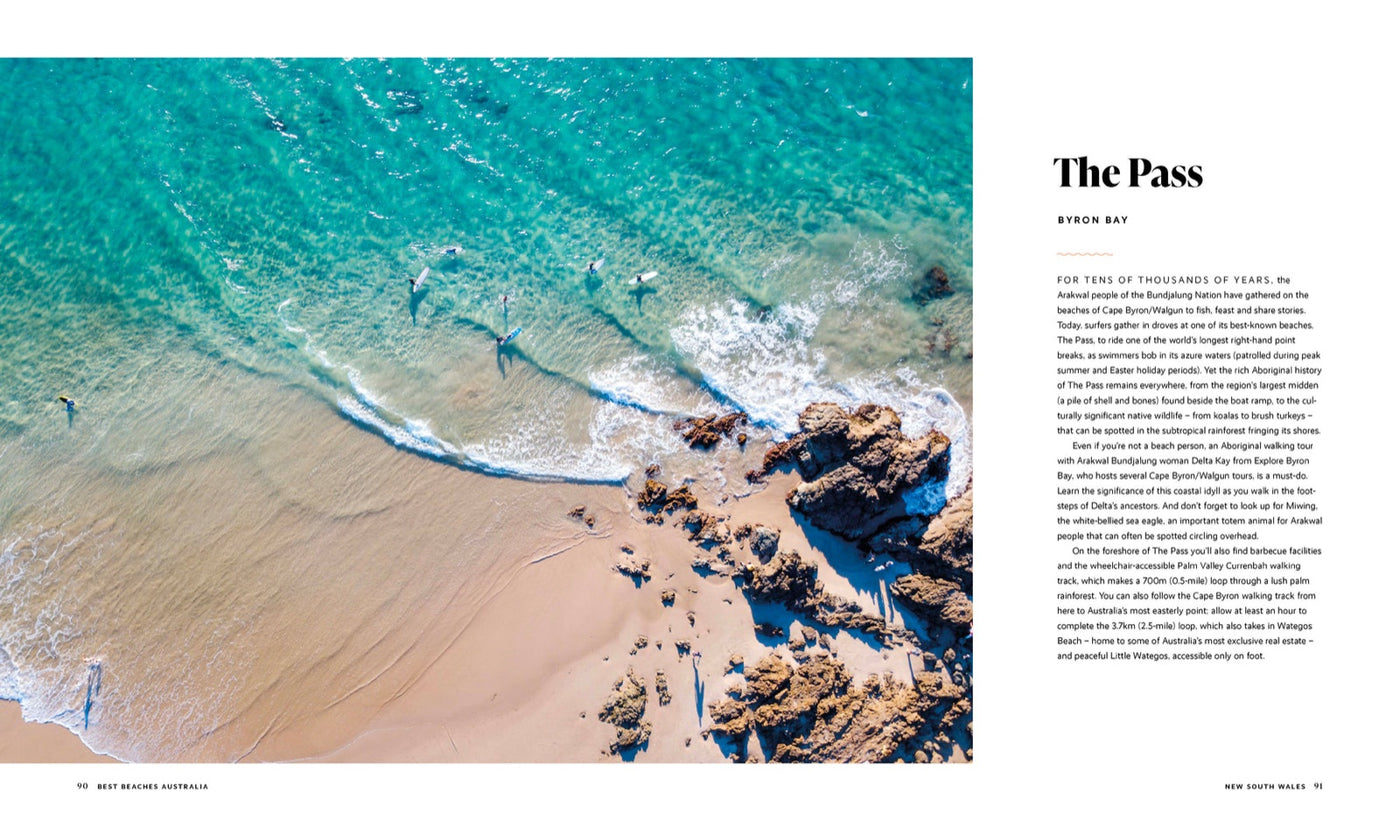 Lonely Planet Best Beaches Australia inside page 8