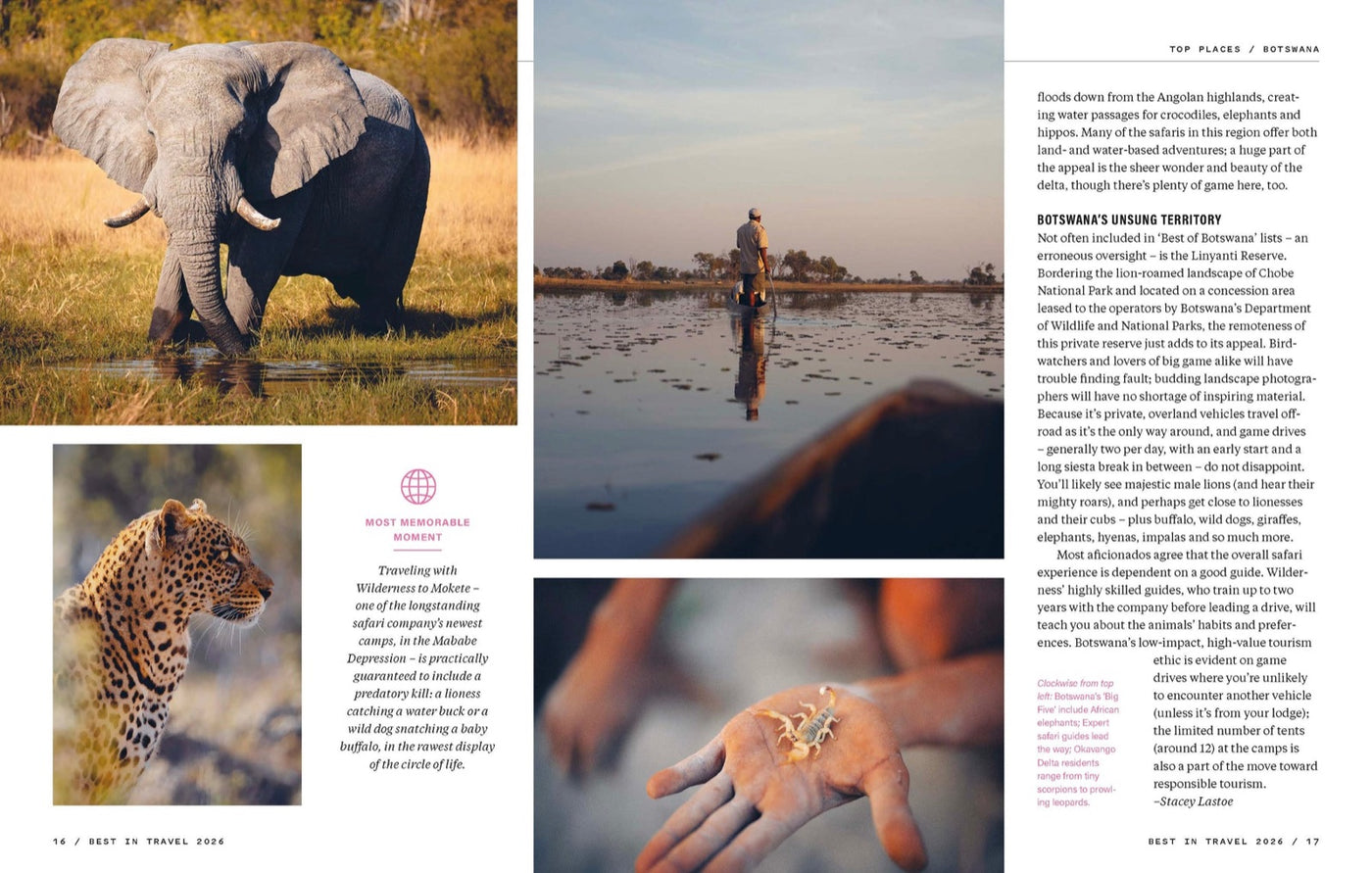 Lonely Planet Best in Travel 2026 inside page 7