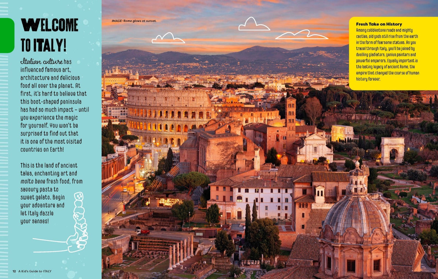 Lonely Planet Kids A Kid's Guide to Italy inside page 2