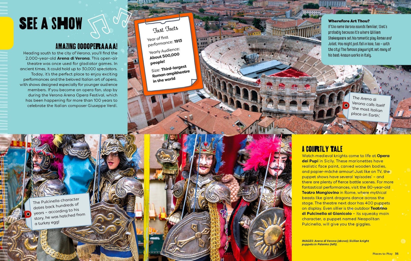 Lonely Planet Kids A Kid's Guide to Italy inside page 7