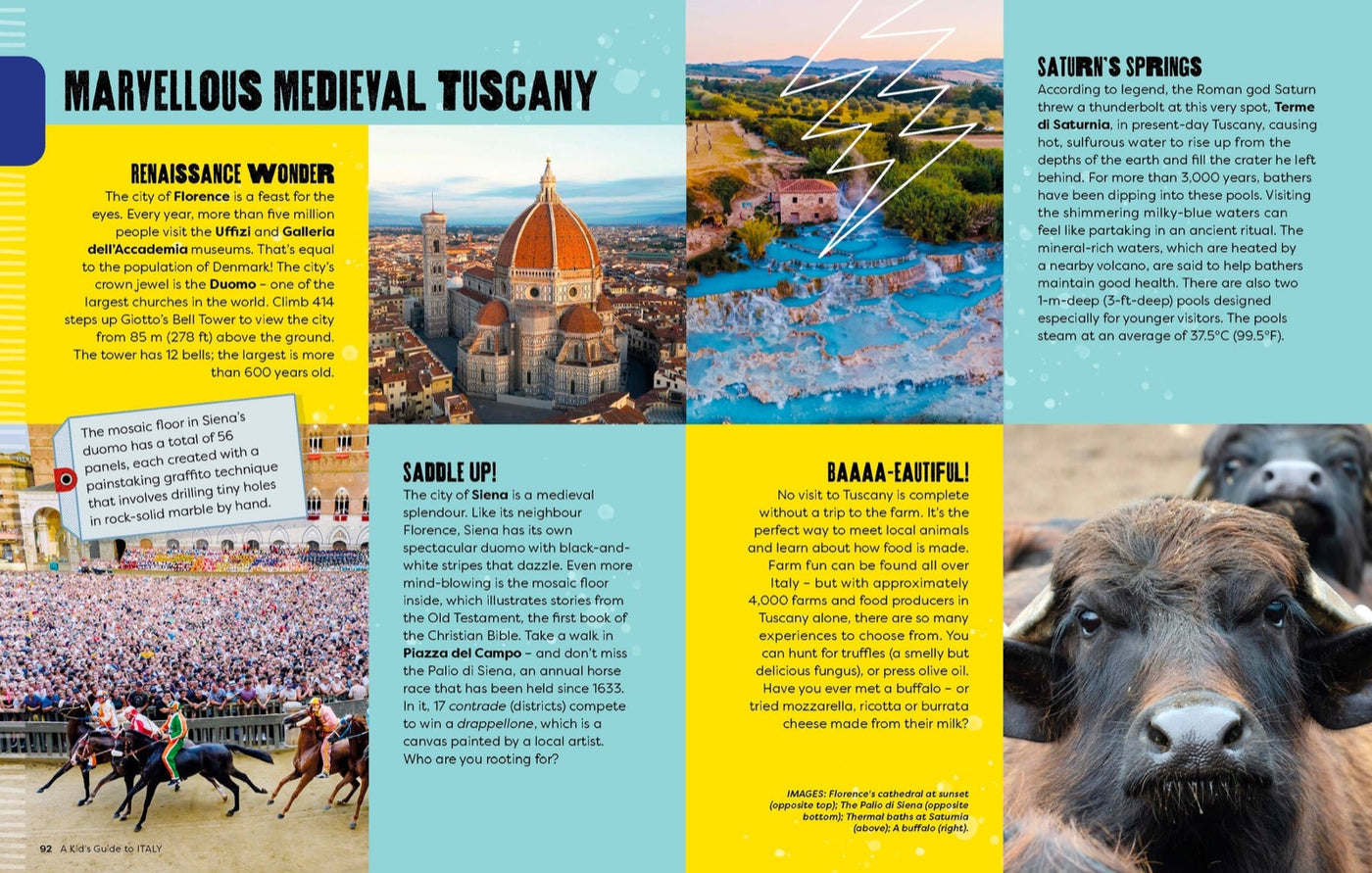 Lonely Planet Kids A Kid's Guide to Italy inside page 10
