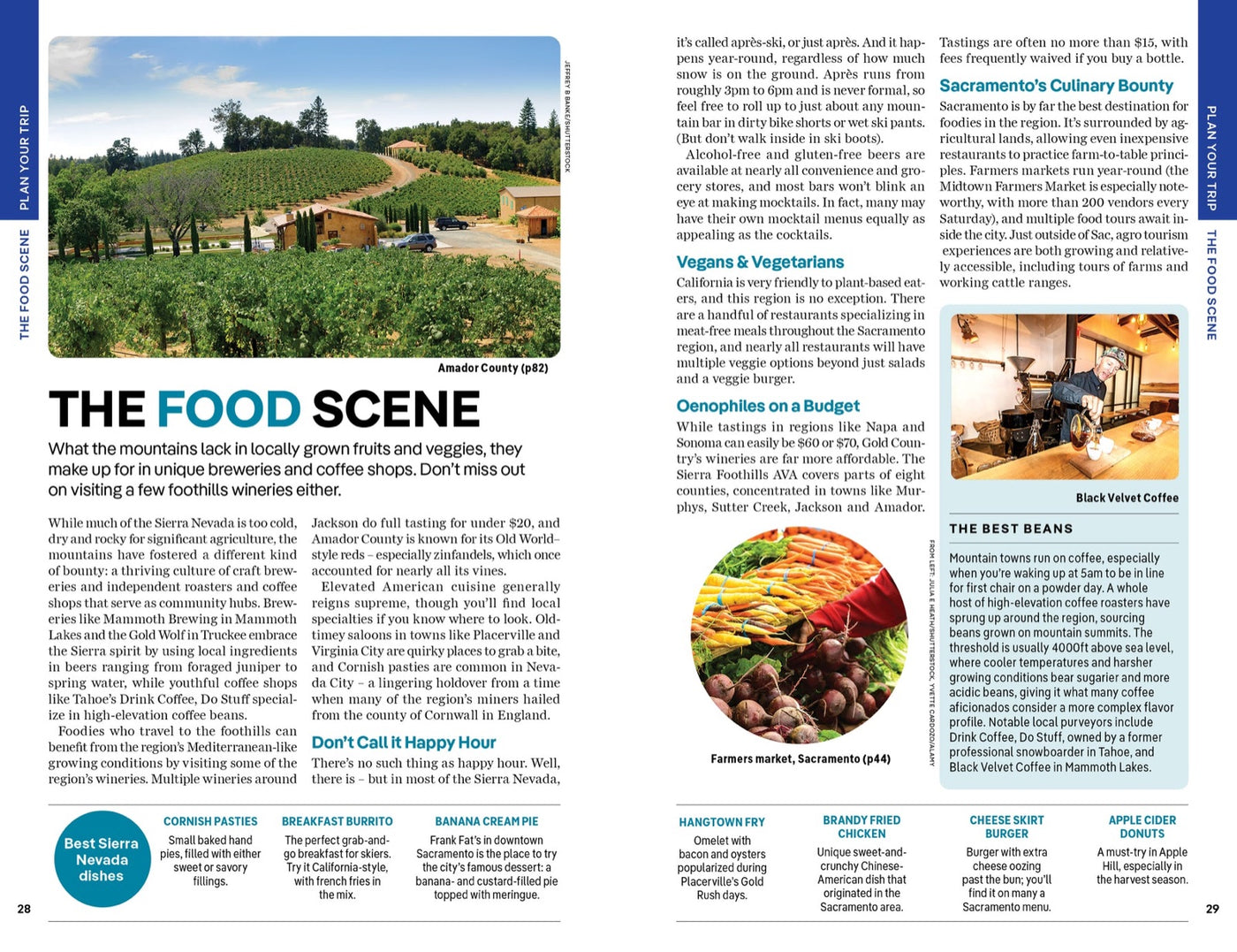 Lonely Planet Lake Tahoe, Yosemite and Central California inside page 7