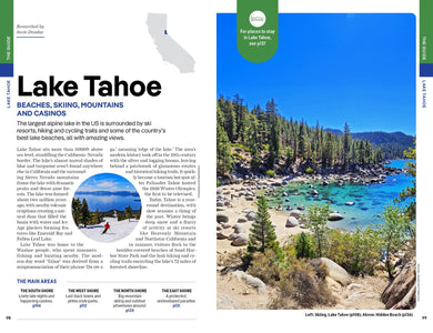 Lonely Planet Lake Tahoe, Yosemite and Central California inside page 9