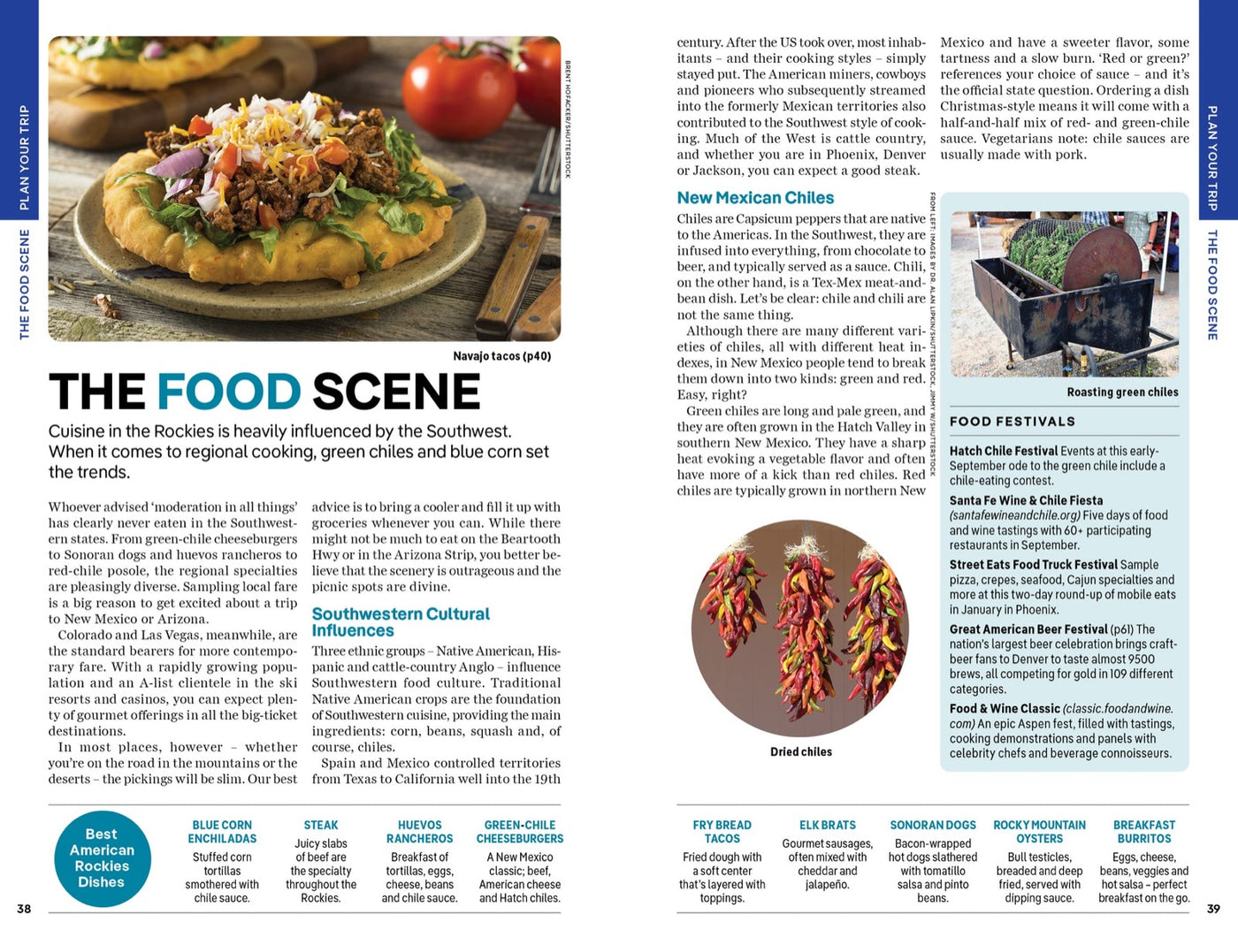 Lonely Planet American Rockies inside page 7