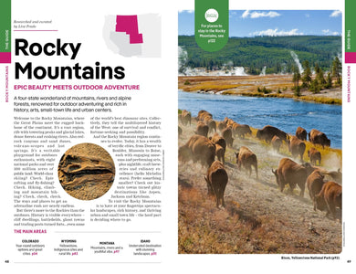 Lonely Planet American Rockies inside page 9