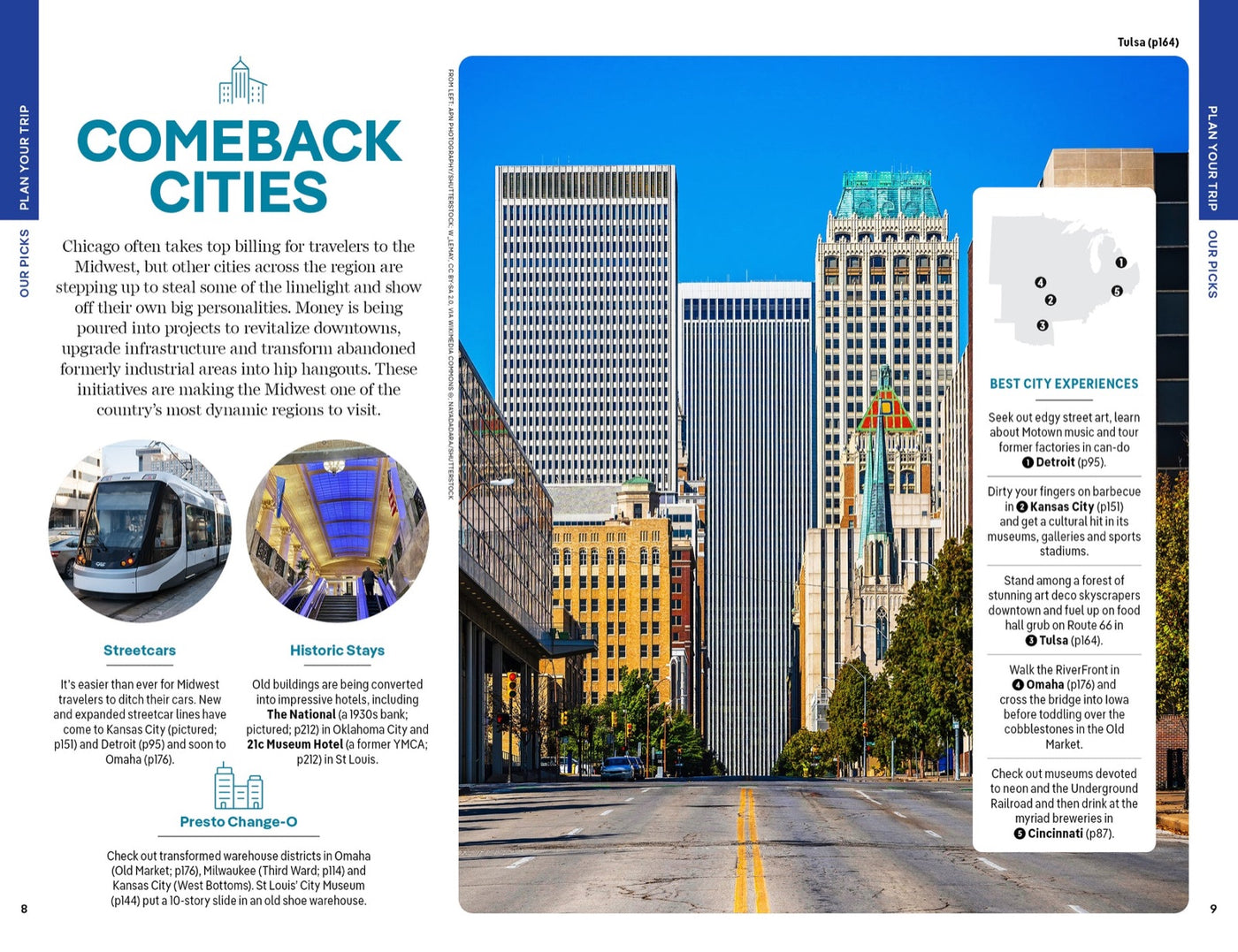 Lonely Planet Midwest USA inside page 3