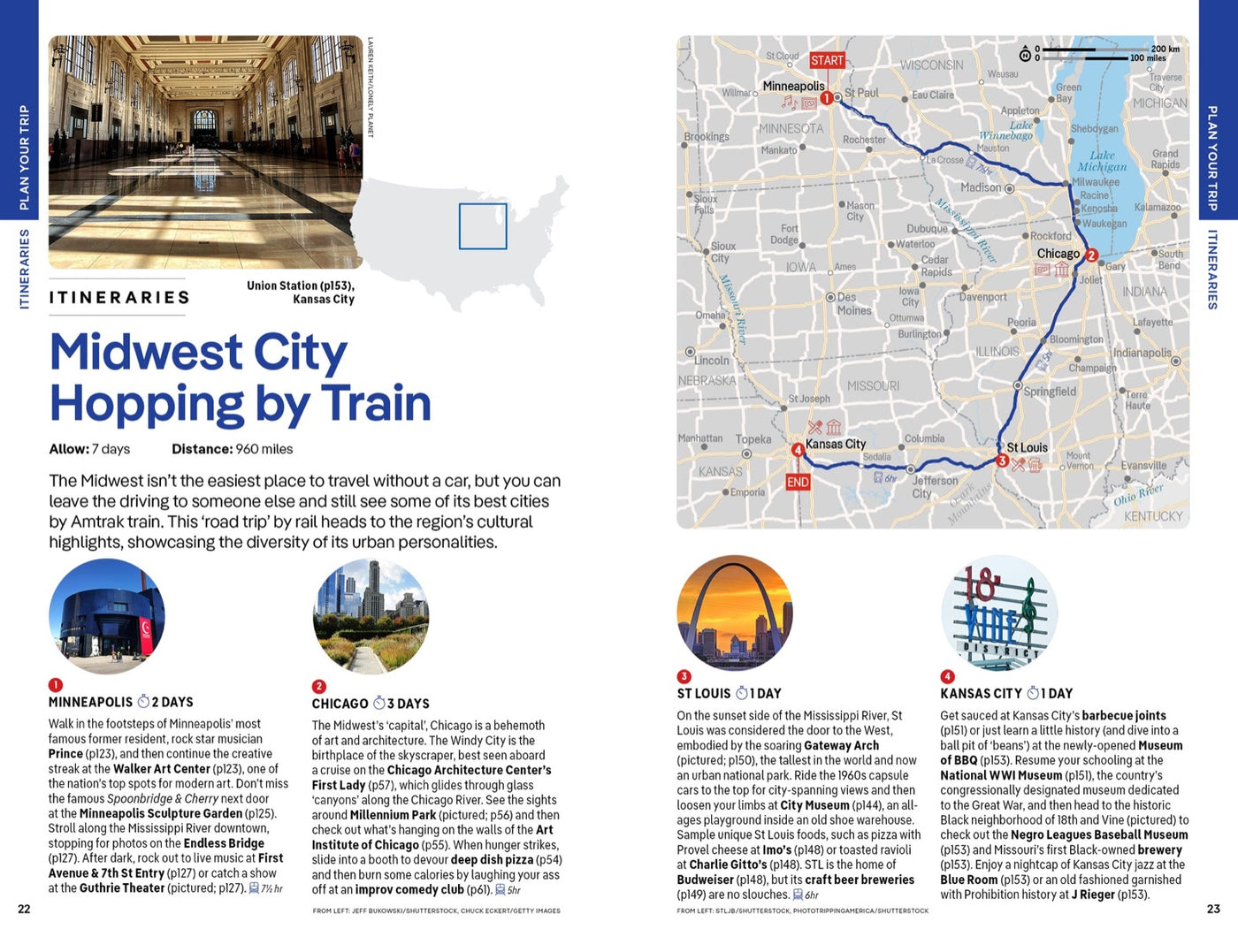 Lonely Planet Midwest USA inside page 4
