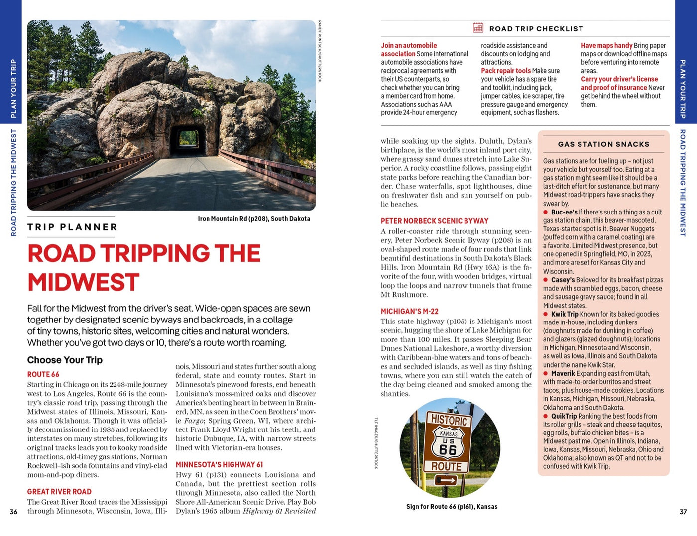 Lonely Planet Midwest USA inside page 7