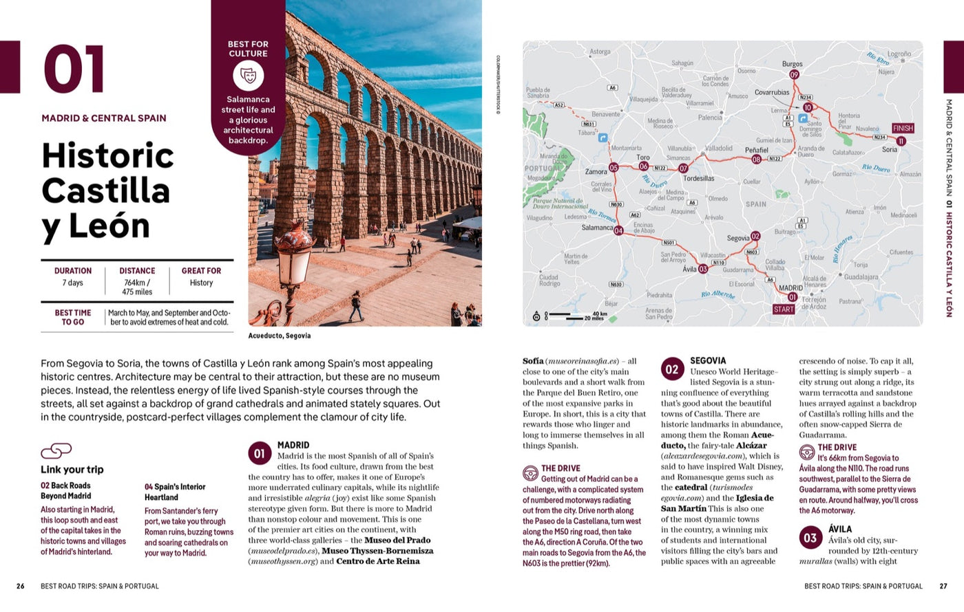 Lonely Planet Best Road Trips Spain & Portugal inside page 9