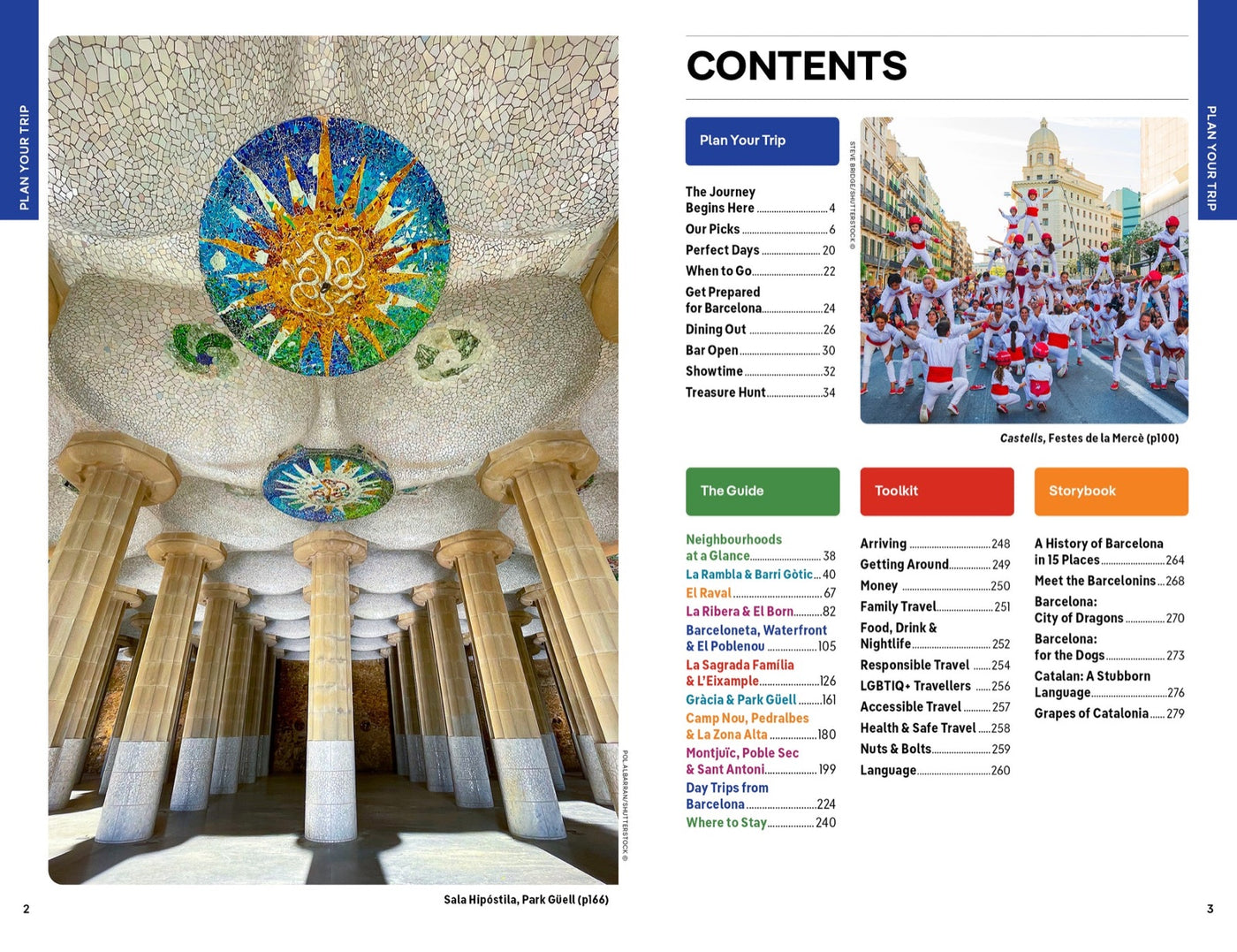 Lonely Planet Barcelona inside page 1