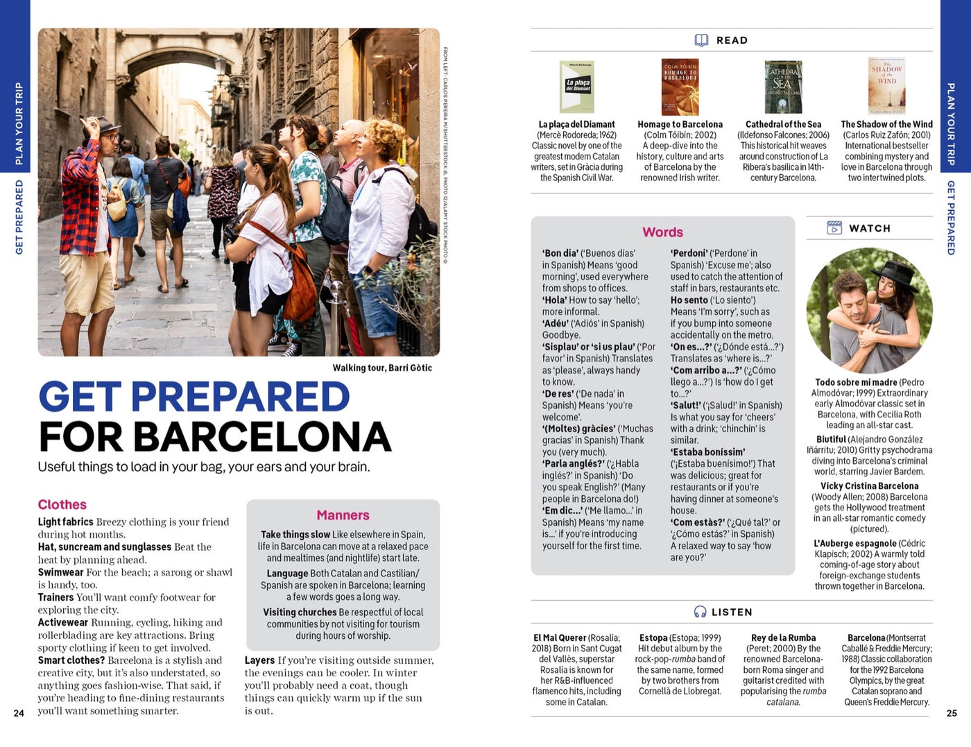 Lonely Planet Barcelona inside page 6