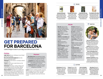 Lonely Planet Barcelona inside page 6