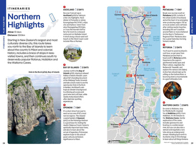 Lonely Planet New Zealand's North Island inside page 5