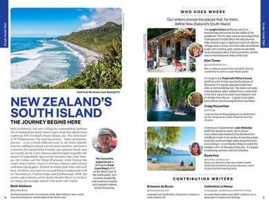 Lonely Planet New Zealand's South Island inside page 2