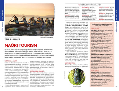 Lonely Planet New Zealand's South Island inside page 9