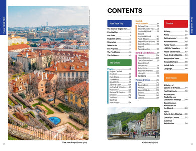 Lonely Planet Prague & Czechia inside page 1