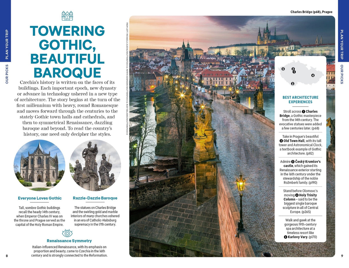 Lonely Planet Prague & Czechia inside page 4