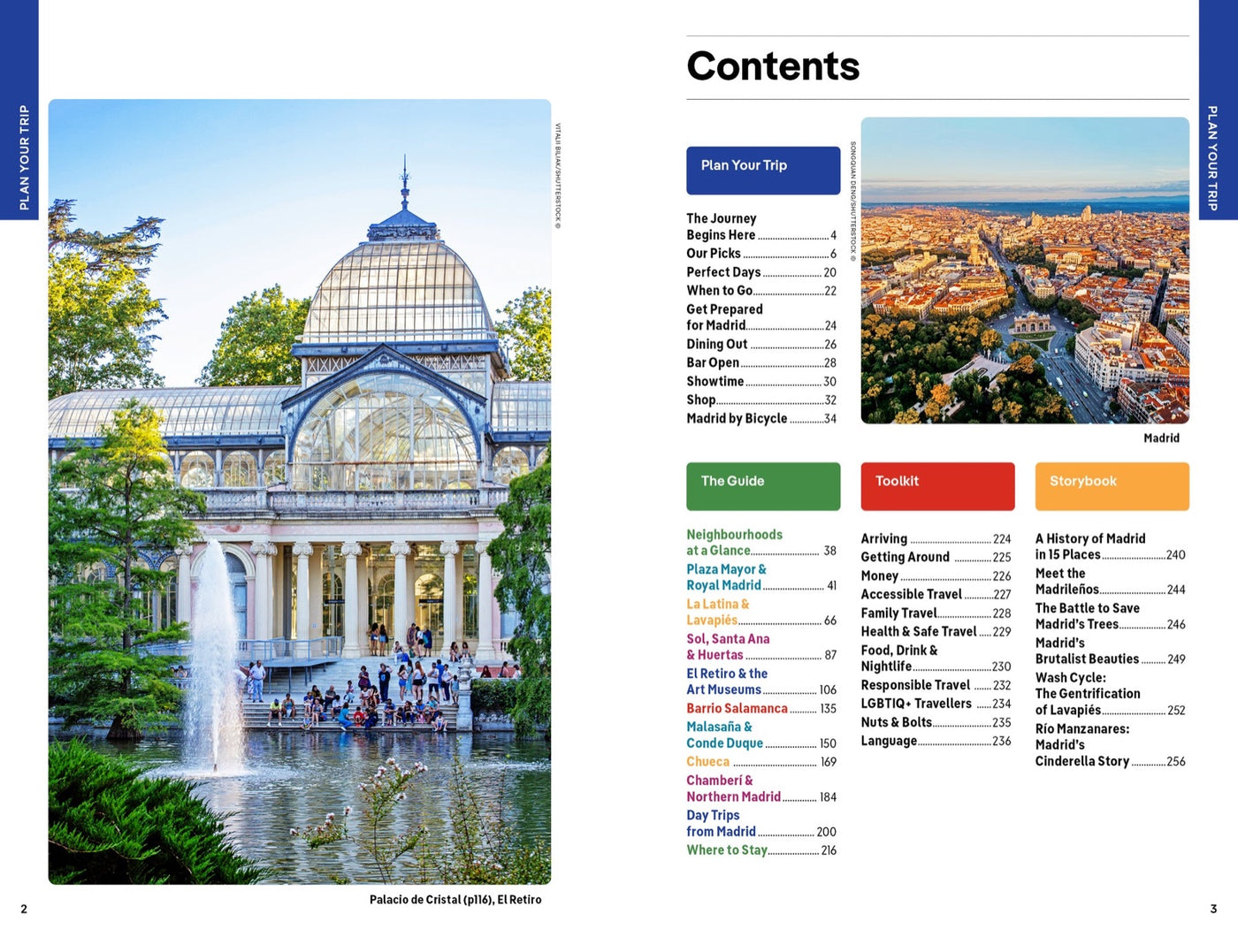 Lonely Planet Madrid inside page 1