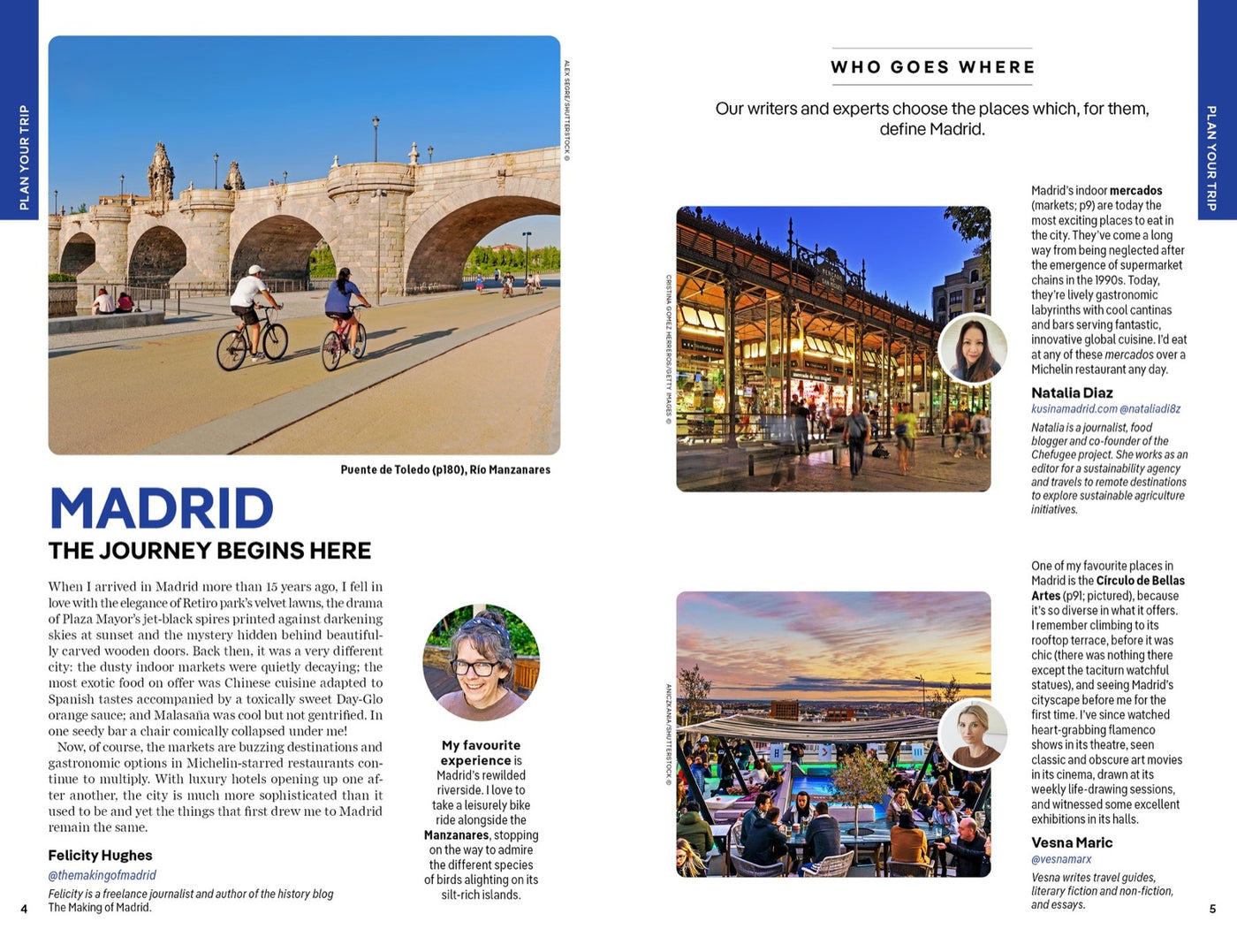 Lonely Planet Madrid inside page 2