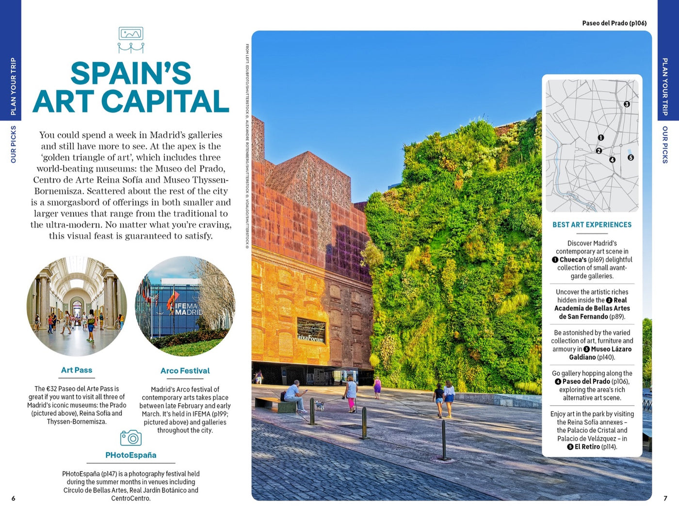 Lonely Planet Madrid inside page 3