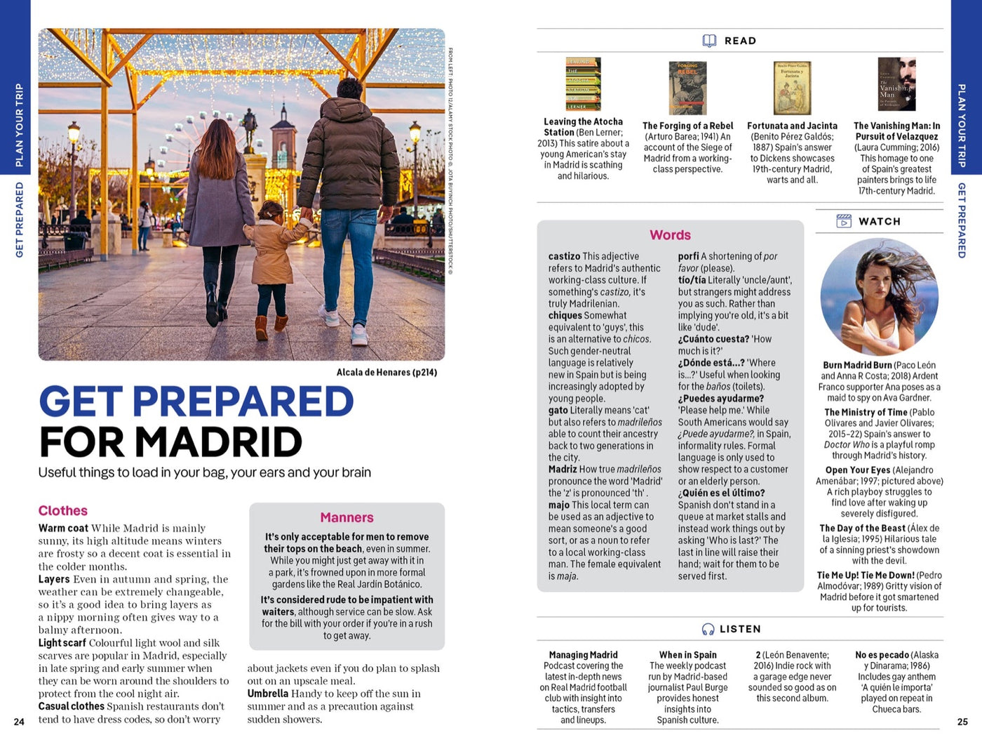 Lonely Planet Madrid inside page 6