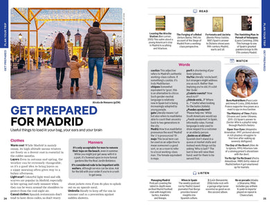 Lonely Planet Madrid inside page 6