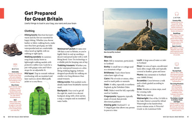 Lonely Planet Best Day Walks Great Britain inside page 5