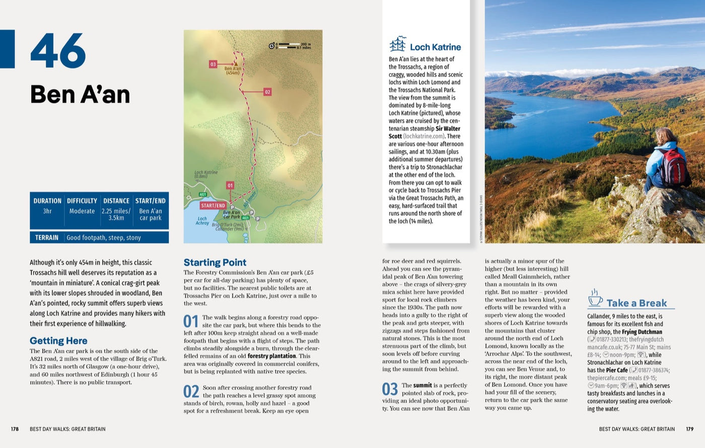 Lonely Planet Best Day Walks Great Britain inside page 8