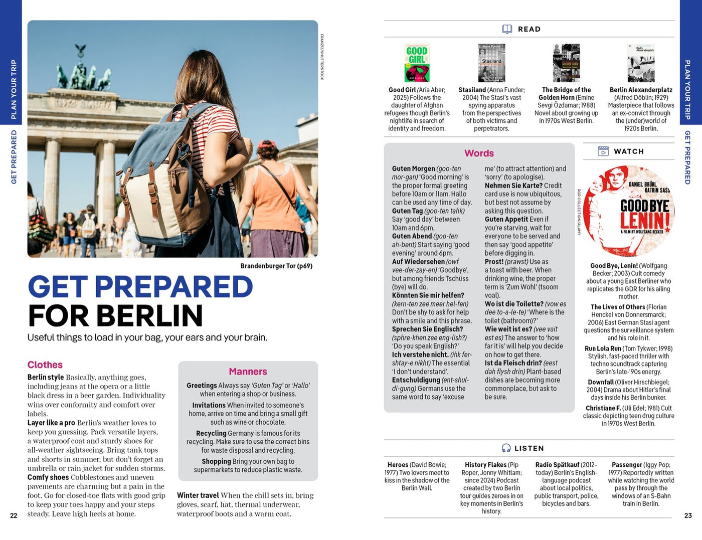 Lonely Planet Berlin inside page 5