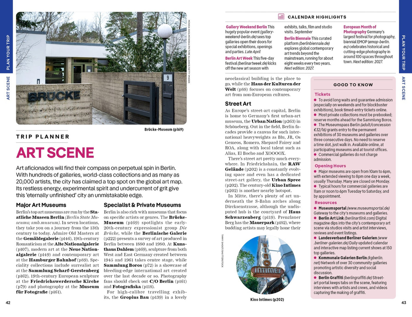 Lonely Planet Berlin inside page 8