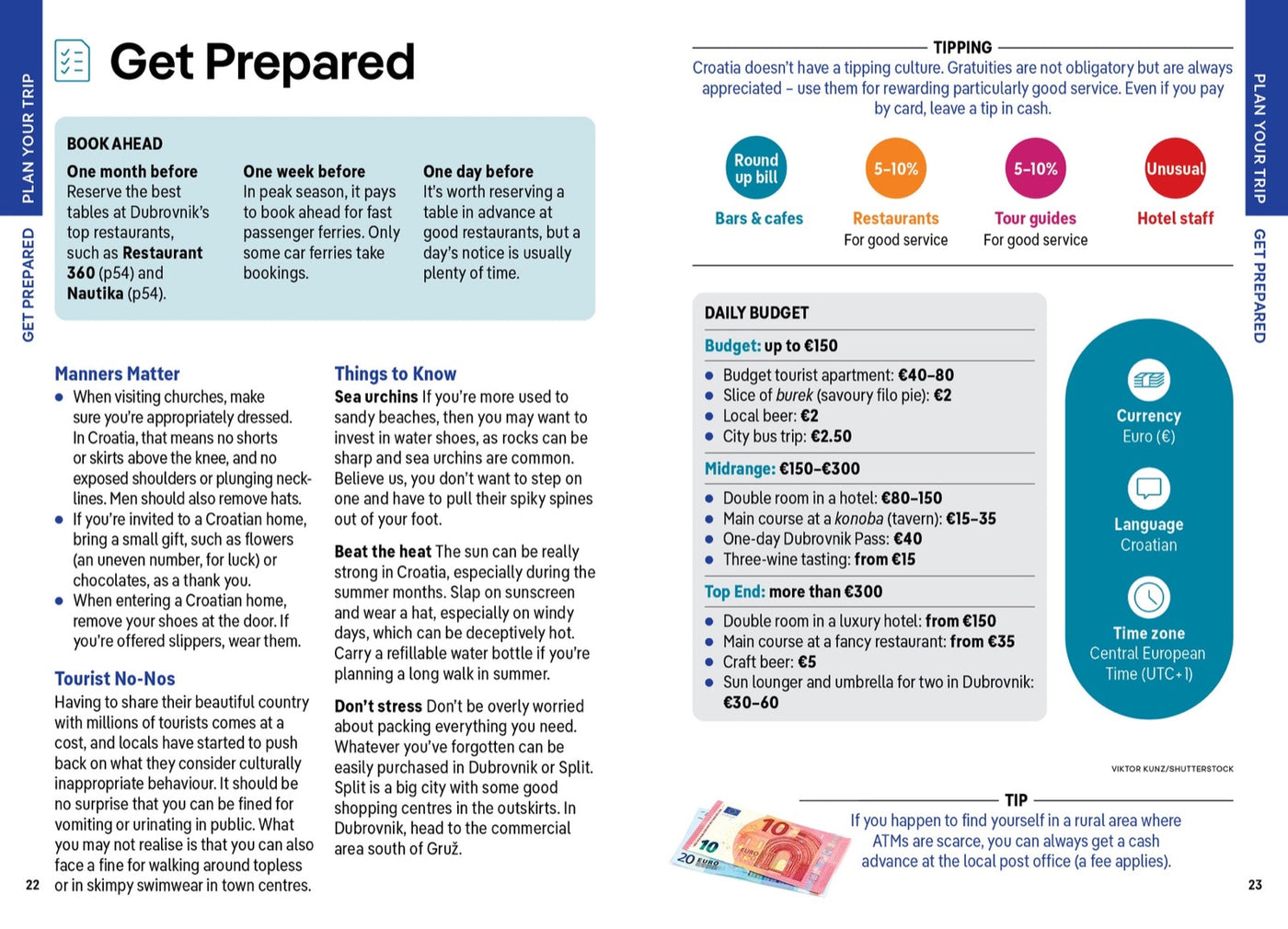 Lonely Planet Pocket Dubrovnik & the Dalmatian Coast inside page 4
